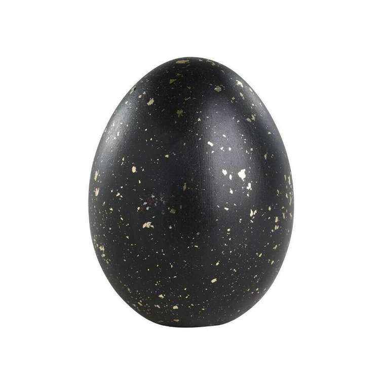 Фигурка яйцо Landjut черного цвета