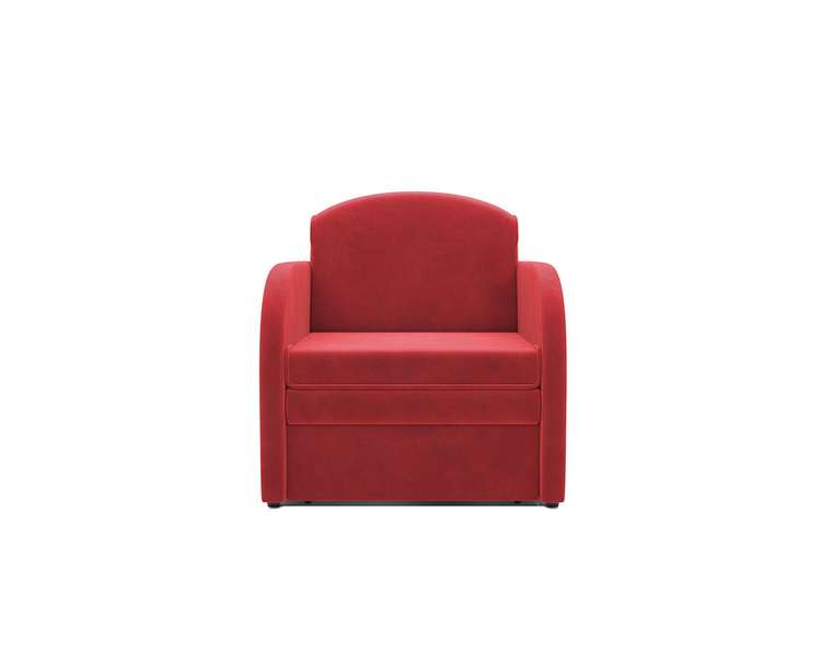 Кресло-кровать Малютка красного цвета