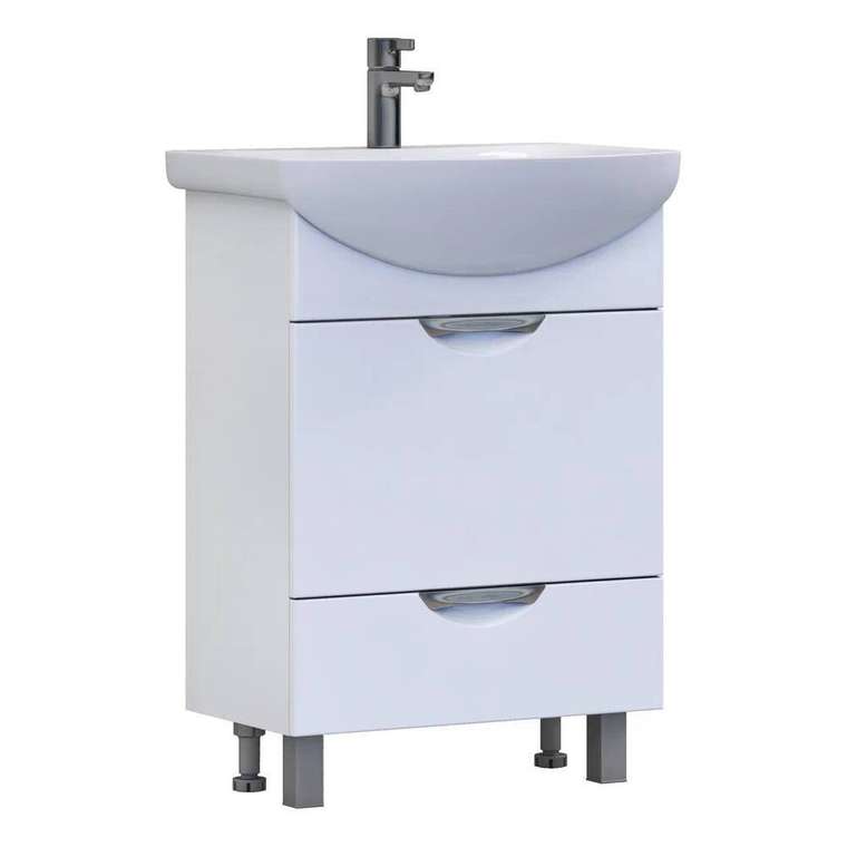 Тумба под раковину Каллао 60 белого цвета