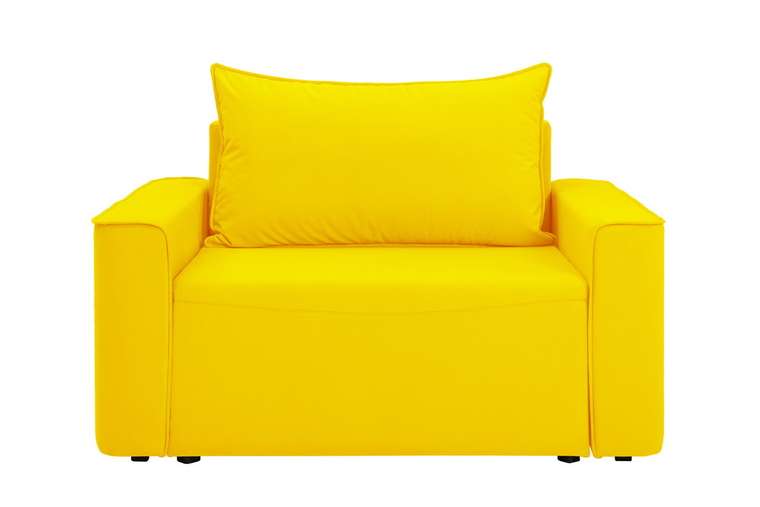 Диван-кровать Клио желтого цвета
