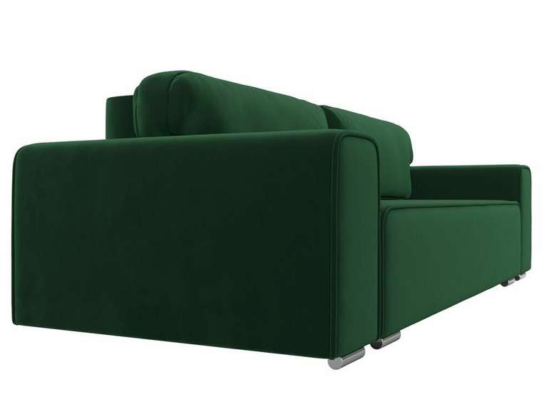 Диван-кровать Лига 029 темно-зеленого цвета