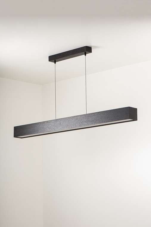 Подвесной светильник Mid Century Черный шпон