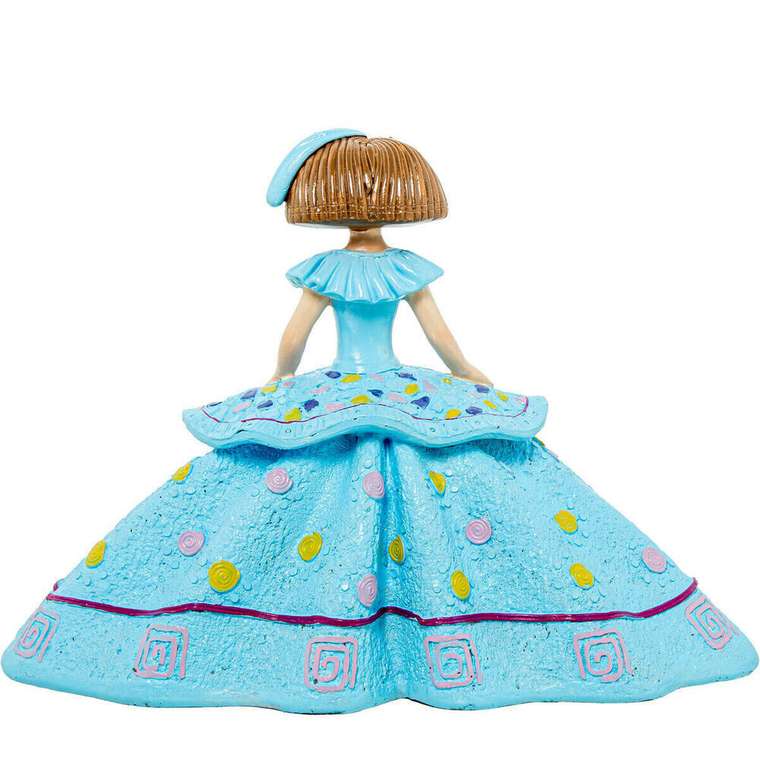 Декоративная фигура Celeste Пластик Платье 25 X 12 X 18 CM