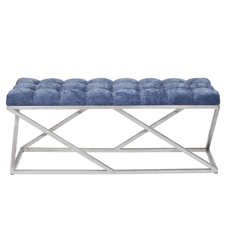 Банкетка Zuma синего цвета