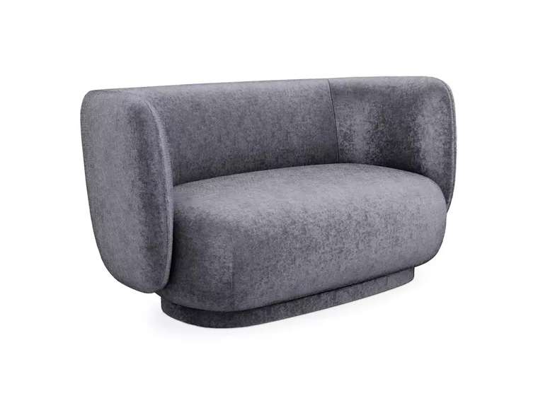 Диван Lucca М темно-серого цвета