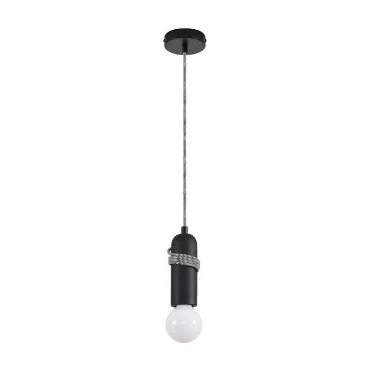 Подвесной светильник Lumion Tesla 8364/1A черный, металл/бетон E27 LED 10W 220V