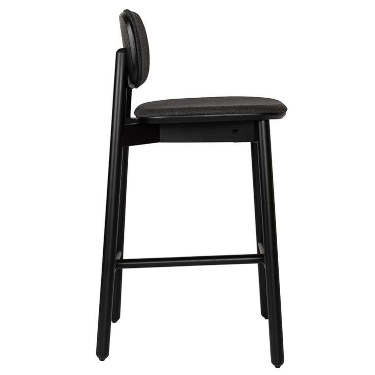 Барный стул Saga темно-серого цвета