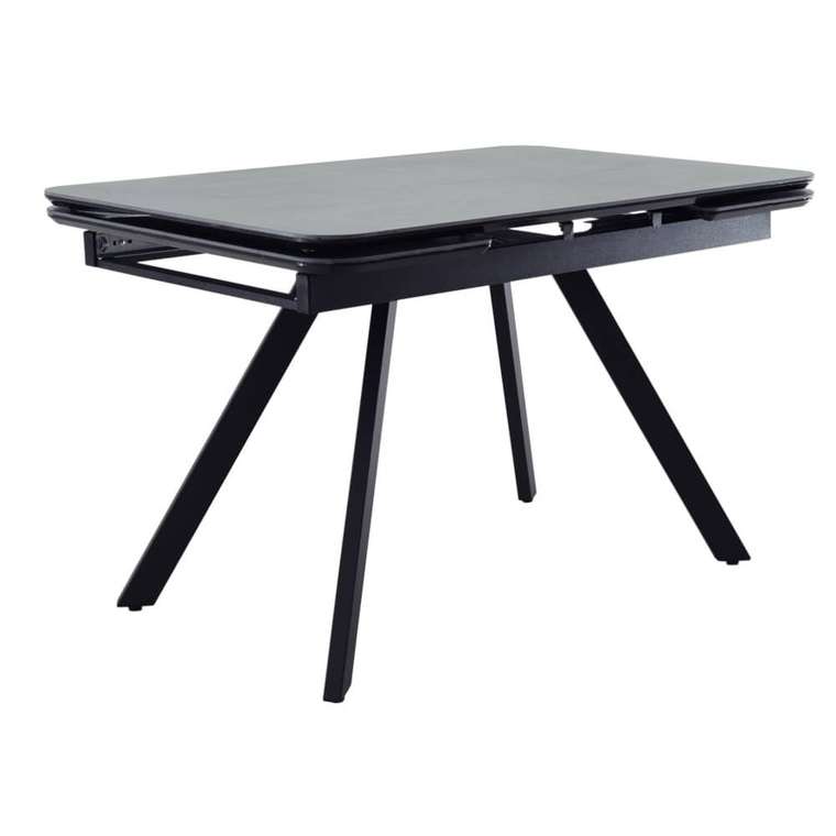 Раздвижной обеденный стол Arthur черного цвета