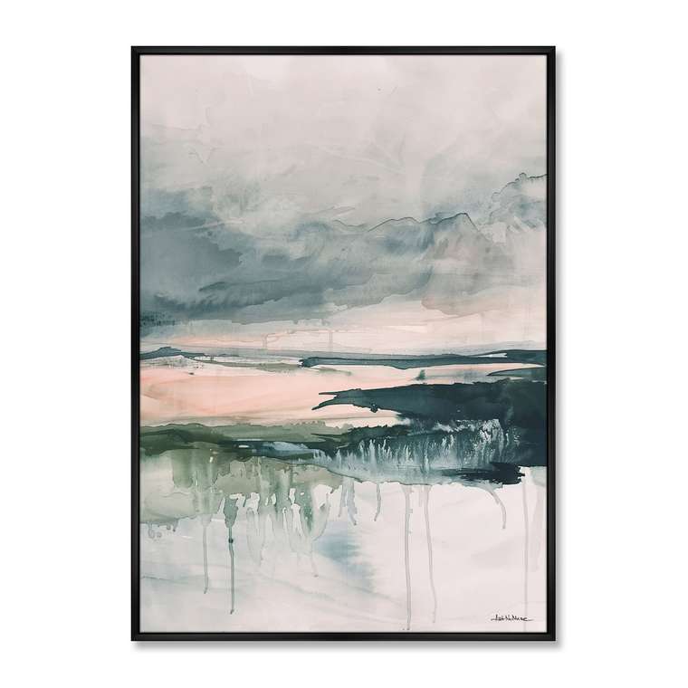 Репродукция картины на холсте После грозы, No 1, 2025г.