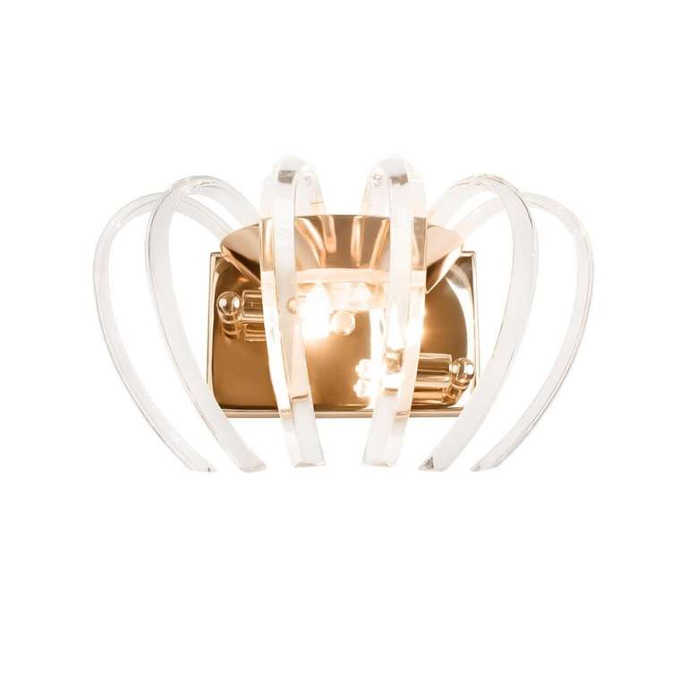 Настенный светильник Dakota 10300W French gold (хрусталь, цвет прозрачный)