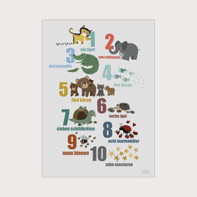 Иллюстрации Виллеро - Zahlplakat