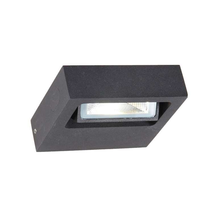 уличный настенный светильник Trendy  металл, стекло 1*LED*8W, 500LM, 4000K, IP65, included