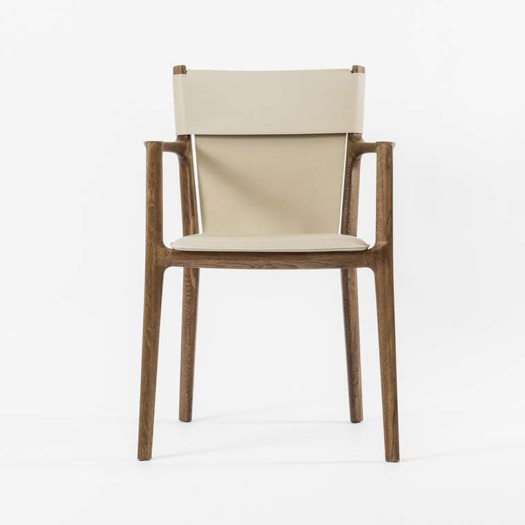 Обеденный стул Нобиле коричневого цвета