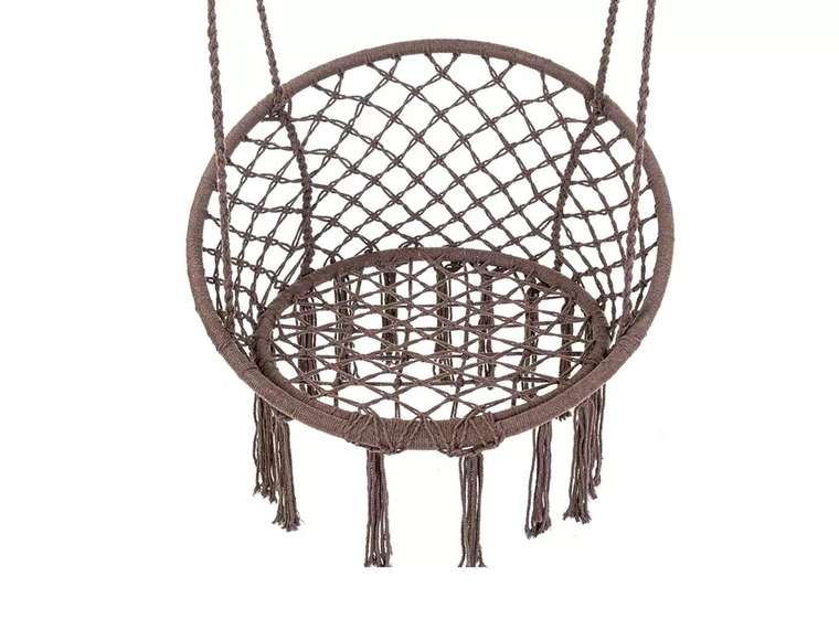 Кресло-гамак Porto коричневого цвета