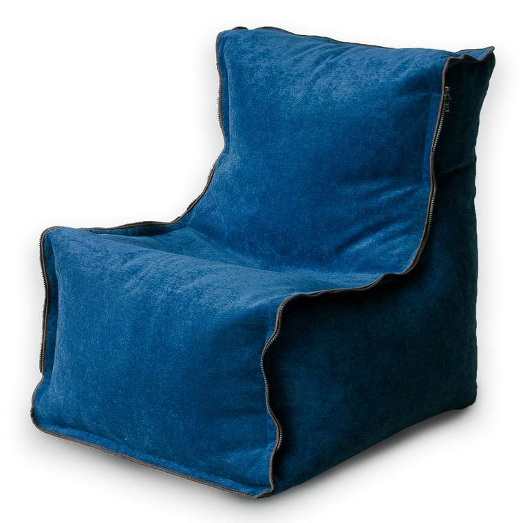 Кресло-мешок Лофт-Элит Кобальт тёмно-синего цвета