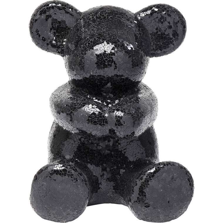 Статуэтка Teddy Bear черного цвета