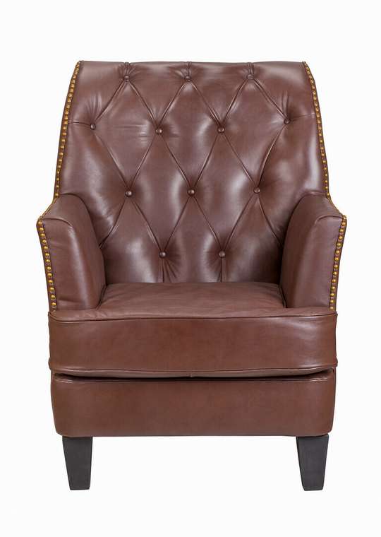 Кресло Noff leather из натуральной кожи 
