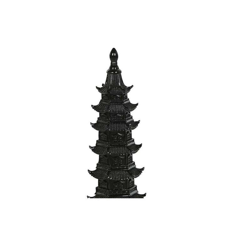 Декоративная фигура Чёрный Восточный 9 x 9 x 41 cm