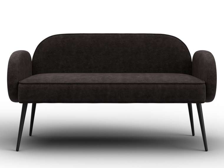 Диван Лига-086 темно-коричневого цвета