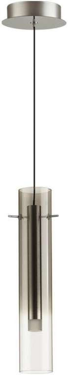 Подвесной светильник Odeon Light Shiny 5062/5LA PENDANT серебристый/дымчатый/металл/стекло LED 5W 3000K
