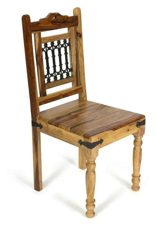 Набор из двух стульев Бомбей коричневого цвета