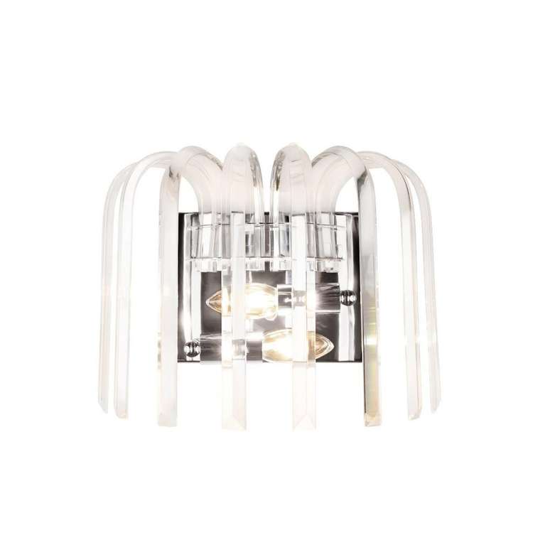 Настенный светильник Dakota 10300W Nickel (хрусталь, цвет прозрачный)