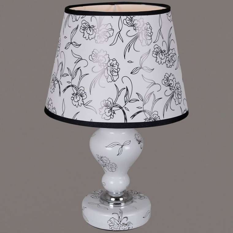 Настольная лампа 02639-0.7-01 (пластик, цвет белый)