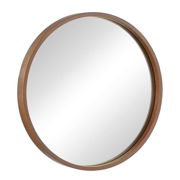 Зеркало настенное Fornaro коричневого цвета