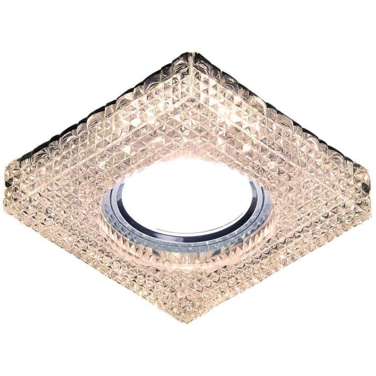 Точечный светильник LED S272 CL/WW (пластик, цвет прозрачный)