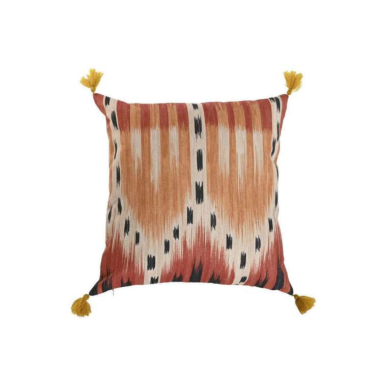Декоративная подушка Boho 45x45 бежево-коричневого цвета