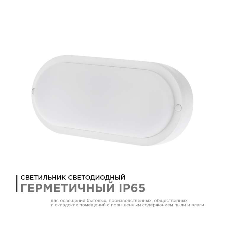 Настенно-потолочный светильник 28-11 (пластик, цвет белый)