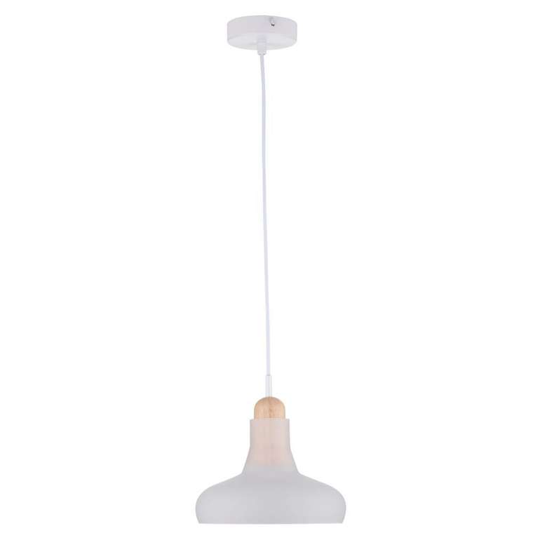 Подвесной светильник Ola с плафоном белого цвета