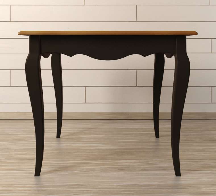 Квадратный обеденный стол "Leontina Black"