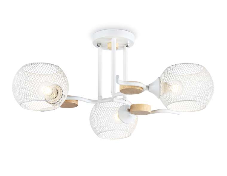 Люстра на штанге Loft TR80163 (металл, цвет белый)