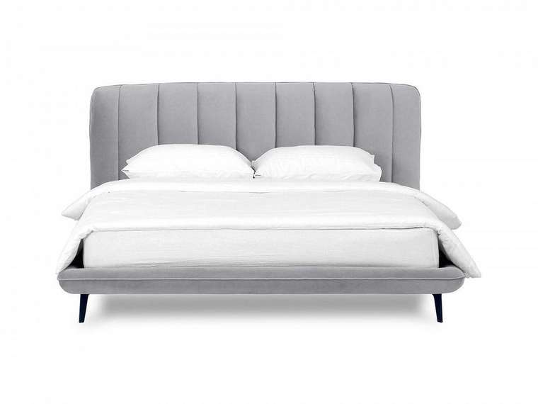 Кровать Amsterdam 180х200 серого цвета