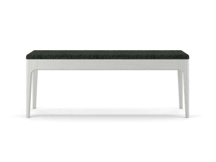 Скамья-банкетка Fargo серо-черного цвета 