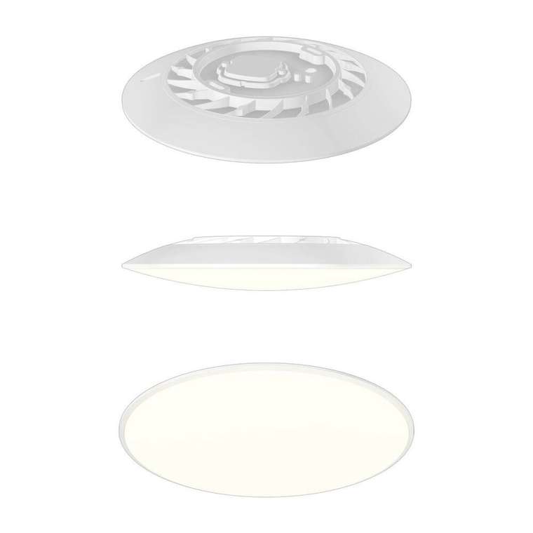 Потолочный светильник Slim 8690 (пластик, цвет белый)