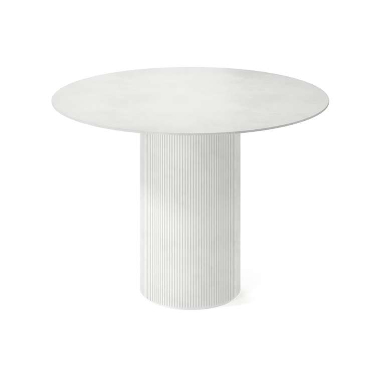 Обеденный стол Субра S белого цвета