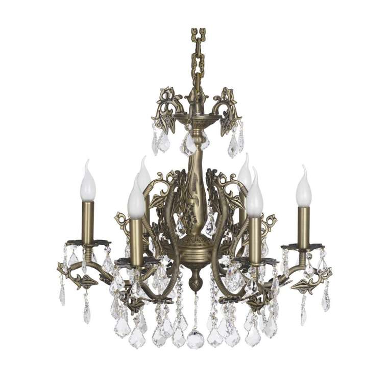 Хрустальная люстра Sorrento Antique Sorrento E 1.1.6.600 A (металл, цвет бронза)
