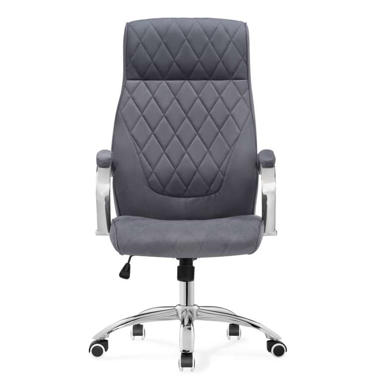 Офисное кресло Monte серого цвета
