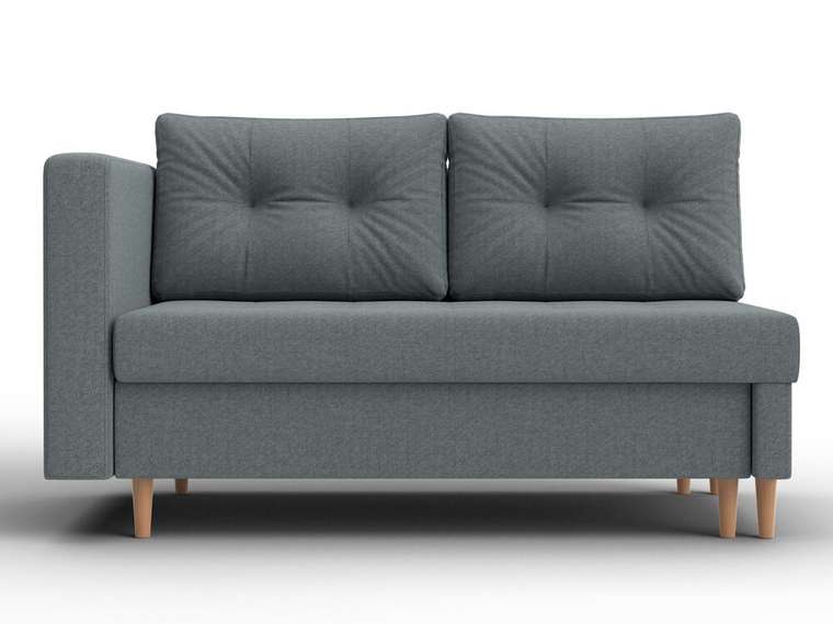 Кушетка-диван Лига-098 серого цвета