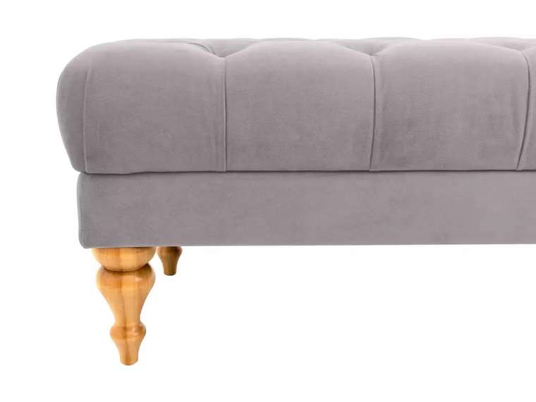 Банкетка Jazz М серого цвета