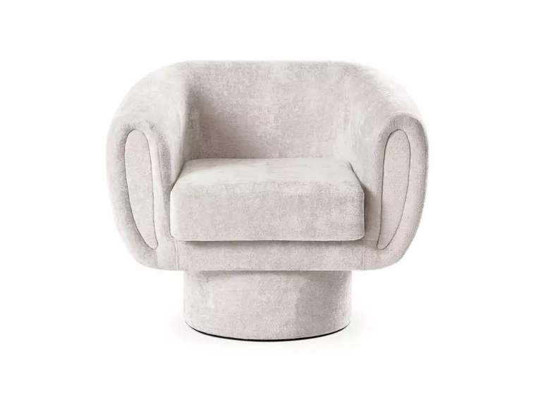 Кресло Guest вращающееся светло-бежевого цвета