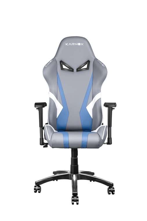 Игровое кресло Hero серо-синего цвета