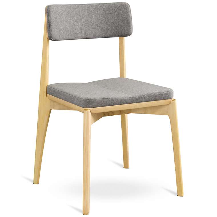 Стул Aska серо-бежевого цвета