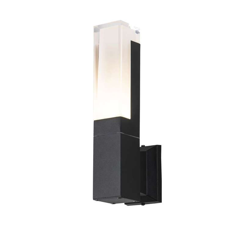 уличный настенный светильник Pillar металл, акрил 1*LED*7W, 560LM, 3000K, IP54, included