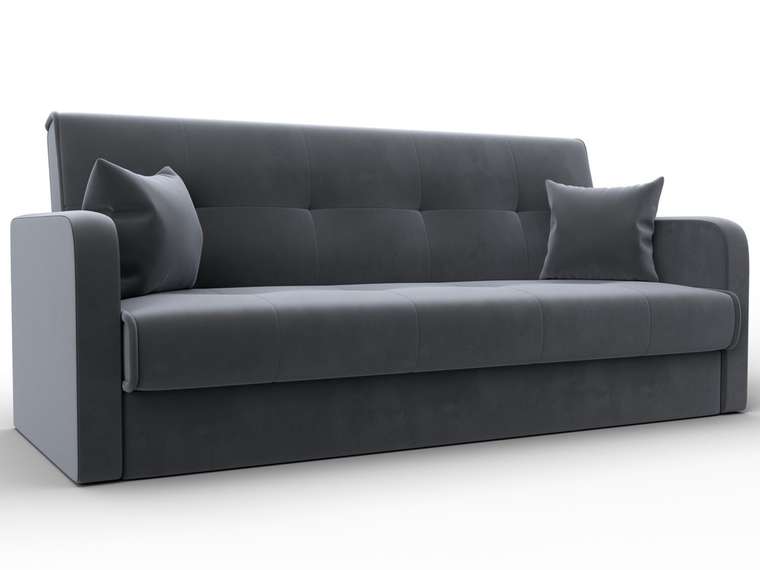 Диван-книжка Надежда серого цвета