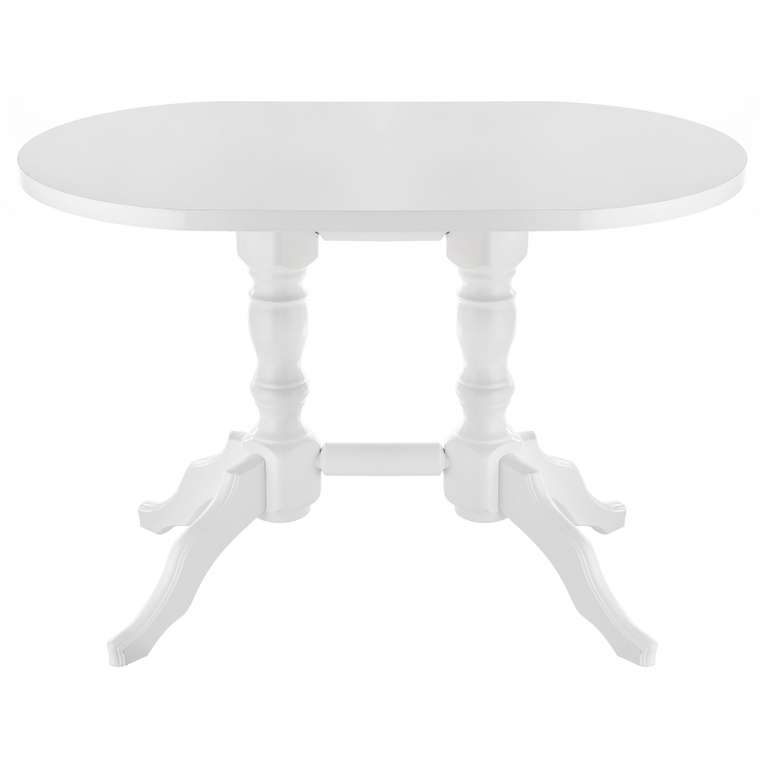 Обеденный стол Адней цвета белый глянец