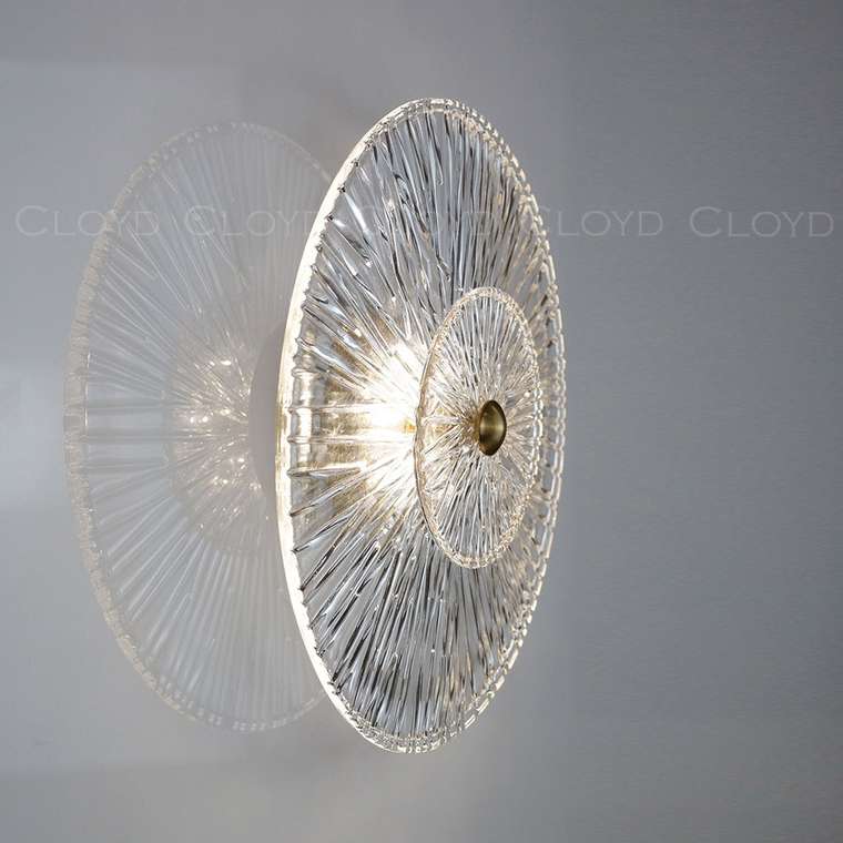Бра Cloyd HELION-A W1 / ?35 см - латунь