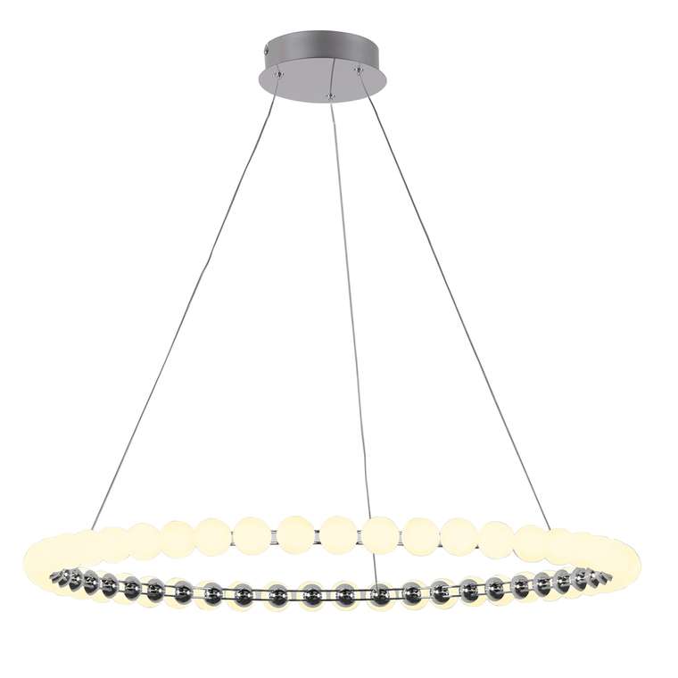 подвесная люстра Helmet металл, пластик LED*52W, 4150LM, 4000K, included